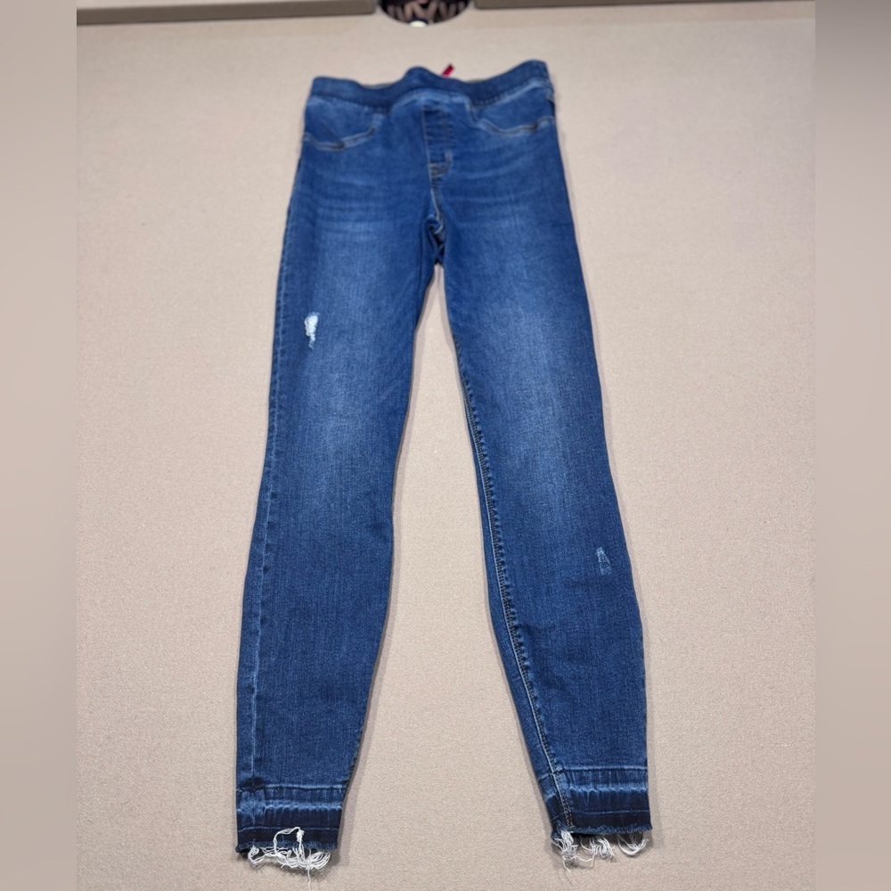 SPANX Dark Blue Skinny Jeans - Picture 2 of 9